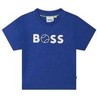 Boss Baby Boys Ball Logo T-Shirt - Splash Blue