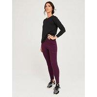 Lucy Mecklenburgh X V By Very Training Leggings - Purple