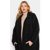 Yours Faux Fur Jacket - Black