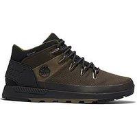 Timberland Sprint Trekker Mid Fabric Waterproof Boot - Green