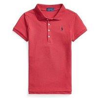 Ralph Lauren Girls Polo Shirt - Red
