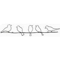 Art For The Home Bird On A Wire