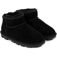 Just Sheepskin Grace Mini Boots - Black