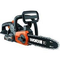 Worx 20V 25Cm Cordless Chainsaw With X1 2.0Ah Battery & Charger
