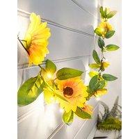 Streetwize Sunflower Garland String Lights