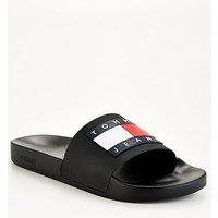 Tommy Jeans Pool Slide Ess - Black