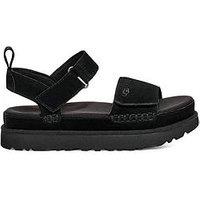 Ugg Goldenstar Wedge Sandals - Black