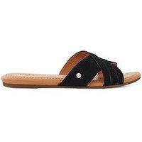 Ugg Kenleigh Flat Slides - Black