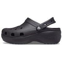 Crocs Classic Platform Clog Wedge - Black