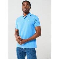 Barbour Tartan Pique Polo Shirt - Blue