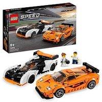 Lego Speed Champions Mclaren Solus Gt & Mclaren F1 Lm 76918