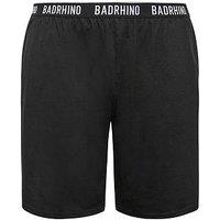 Badrhino Bre Loungewear Shorts - Black