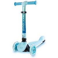 Flyte Hy-Pro Zinc Three-Wheeled Folding Flyte Scooter - Ocean Blue