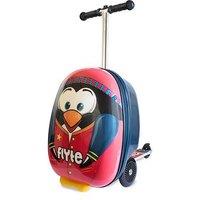 Flyte Midi 18 Inch Perry The Penguin Scooter Suitcase