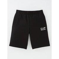 Ea7 Emporio Armani Boys Core Id Jog Shorts - Black