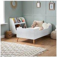 Obaby Maya Toddler Bed - White With Natural