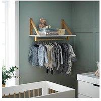 Obaby Maya Shelf - White With Natural