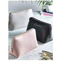 Love Abode Personalised Large Makeup Bag