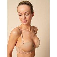 Gossard Superboost Lace Multiway Strapless Bra - Beige