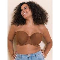 Curvy Kate Curvy Kate Luxe Multiway Strapless Moulded Bra - Caramel