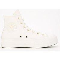 Converse Womens Lift Hi Top Trainers - White