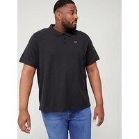 Levi'S Big & Tall Small Logo Polo Shirt - Black