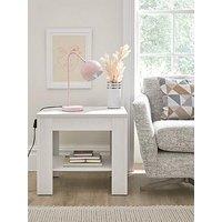 Everyday Panama Side Table - White Oak - Fsc Certified