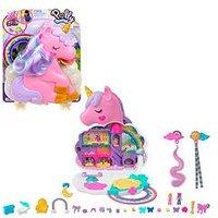 Polly Pocket Rainbow Unicorn Salon Compact Playset