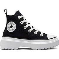 Converse Chuck Taylor All Star Lugged Lift Canvas Childrens Girls Hi Top Trainers