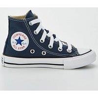 Converse Unisex Kids Hi Top Trainers - Navy