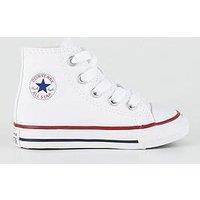 Converse Infant Hi Top Trainer - White
