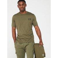 Under Armour Training Sportstyle Left Chest Short Sleeve T-Shirt - Khaki