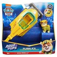 Paw Patrol Aqua Pups Themed Vehicle Rubble