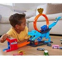 Hot Wheels City T-Rex Chomp Down Playset