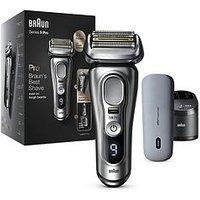 Braun Series Series 9 Pro+ Electric Shaver, Smartcare Center, Powercase, Wet & Dry, 9477Cc