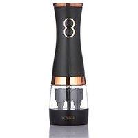 Tower Cavaletto Duo Electric Salt & Pepper Mill Black