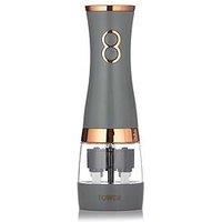Tower Cavaletto Duo Electric Salt & Pepper Mill In Grey