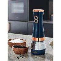 Tower Cavaletto Duo Electric Salt & Pepper Mill In Navy
