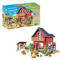 Playmobil 71248 Country Farmhouse With Outdoor Area