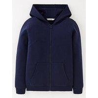 The Very Collection Unisex Navy Zip Through Hoodie