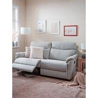 Very Home Linea Fabric Manual Recliner 3 Seater Sofa