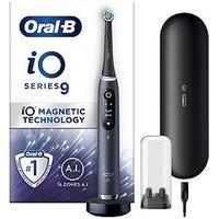 Oral-B Io9 Black Oynx Electric Toothbrush + Charging Travel Case