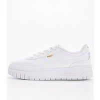 Puma Womens Cali Dream Leather Trainers - White