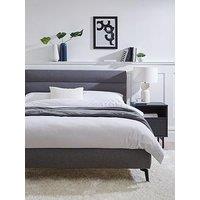 Prague Fabric Bed - Fsc Certified - Bed Frame With Microquilt Mattress