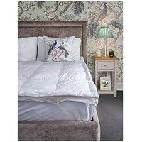 Laura Ashley Luxury Cotton Enhancer Mattress Topper