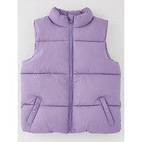 V By Very Fashion Quilt Gilet - Purple