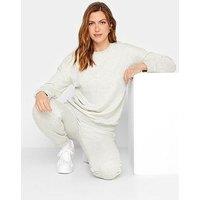 Long Tall Sally Light Grey Marl Sweatshirt