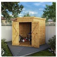 Mercia 7 X 7Ft Shiplap Corner Shed