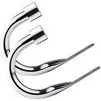 Very Home Set Of 2 Stud End Finial Curtain Holdbacks
