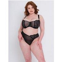 Curvy Kate Scantily Authority Balcony Bra Black